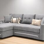 Functional Sofa Bed (Left) – Dark Grey