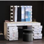 Marilyn Vanity Mirror Pro Max + Eva Vanity Table